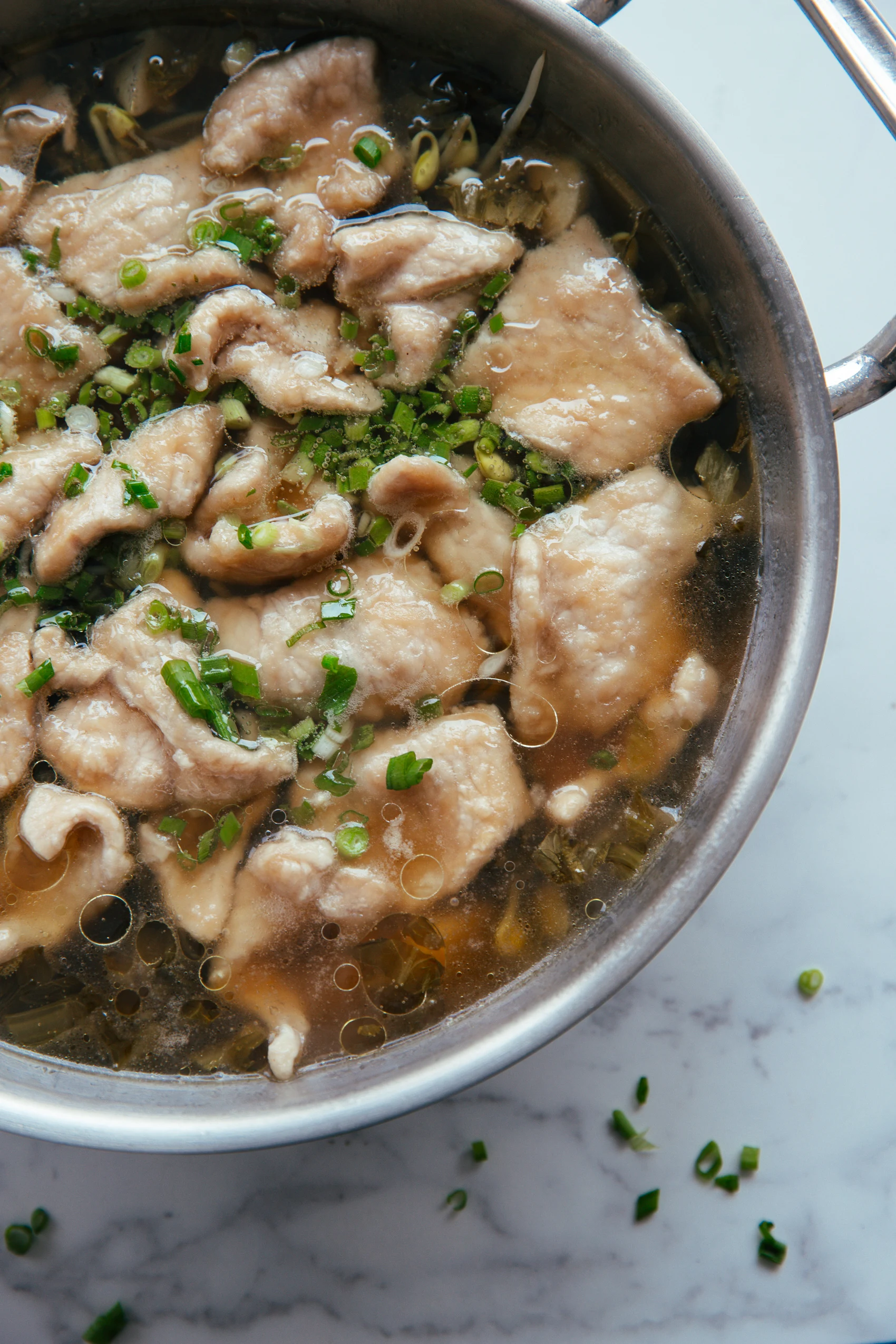 pickled mustard green with pork | chinasichuanfood.com