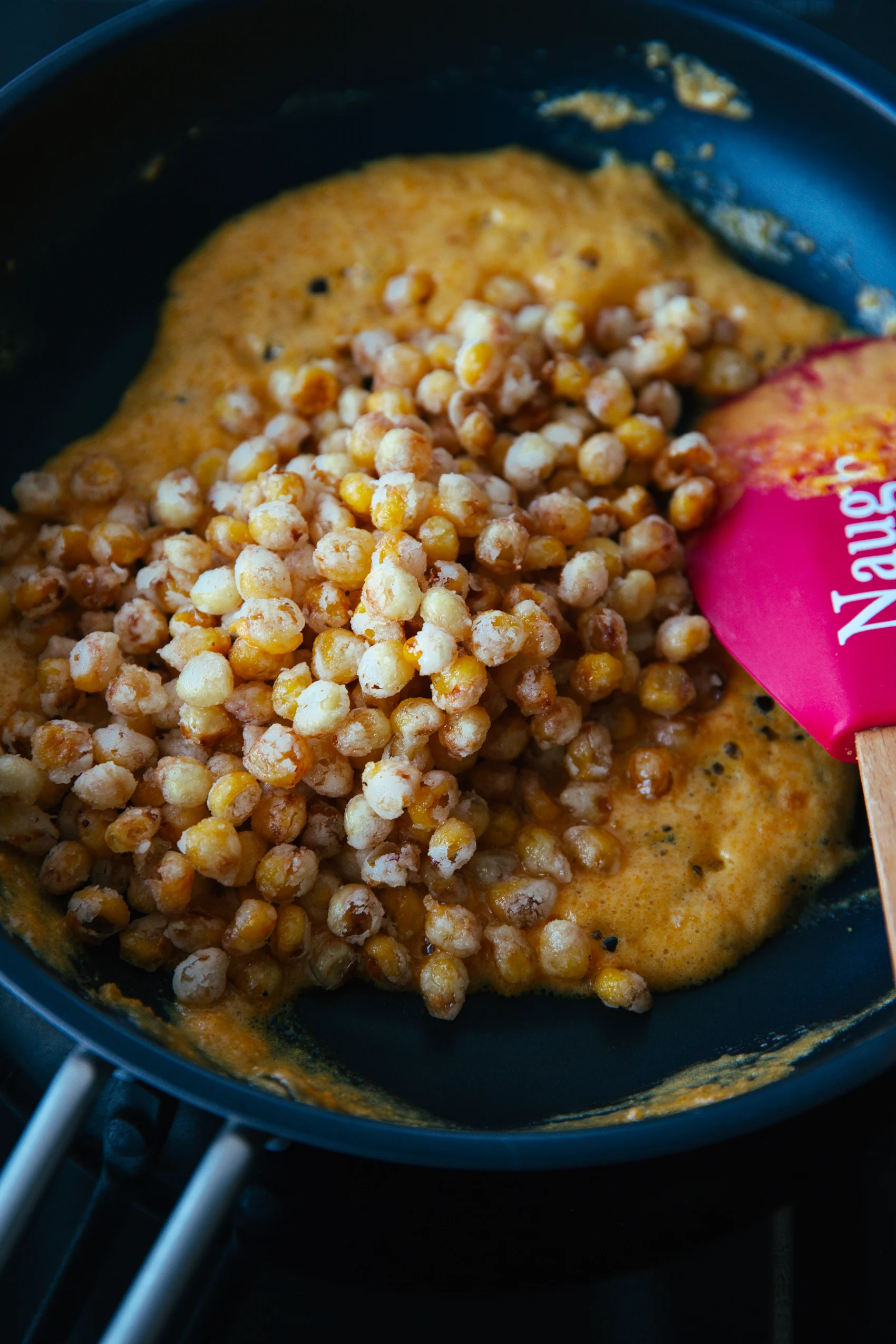 crispy corn with salted egg yolk | chinasichuanfood.com
