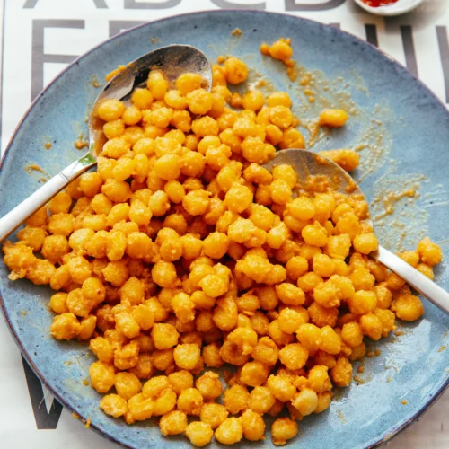 crispy corn with salted egg yolk | chinasichuanfood.com