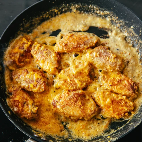 chicken wings with salted egg yolk | chinasichuanfood.com