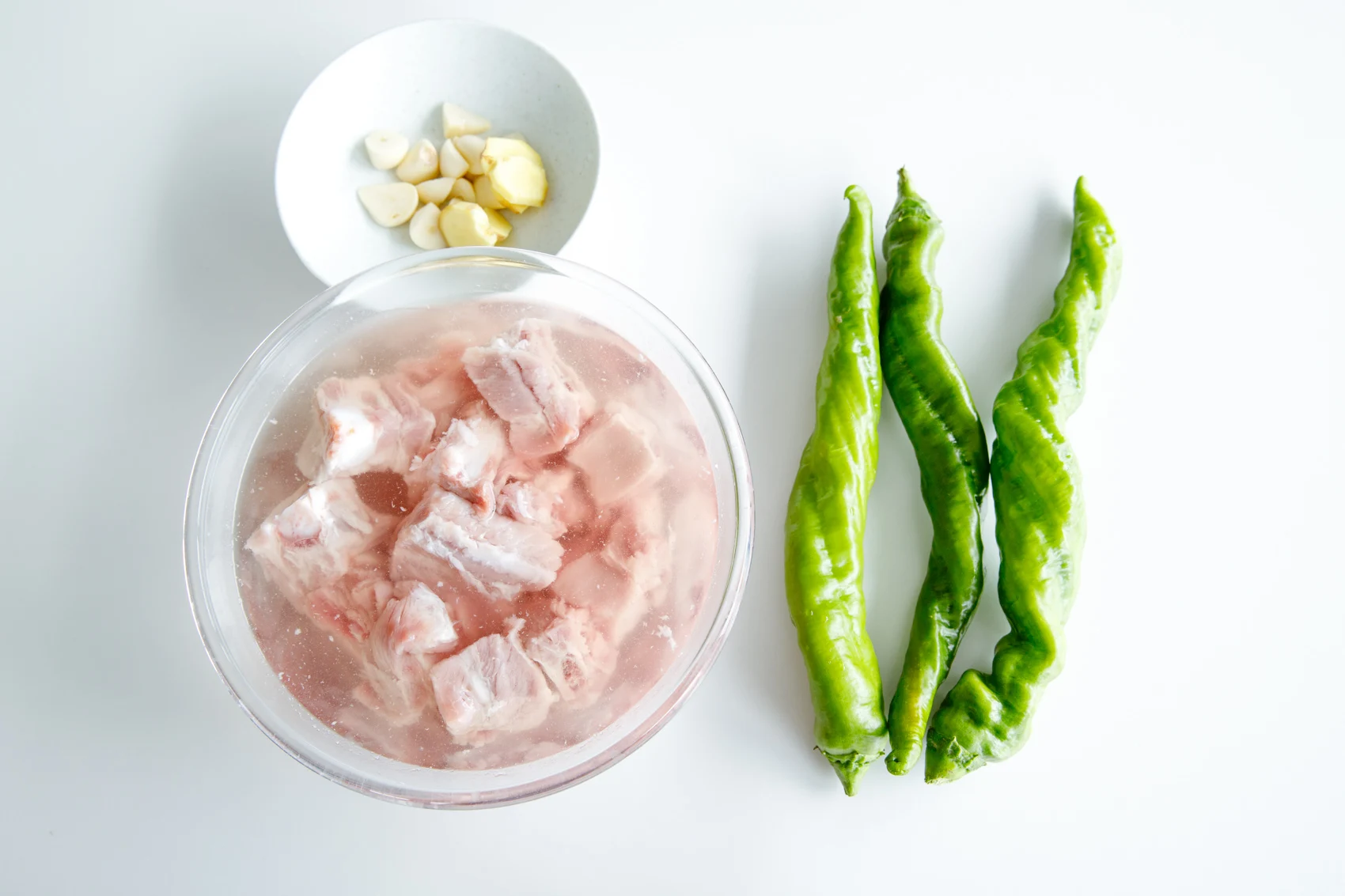 simmered ribs with peppers| chinasichuanfood.com