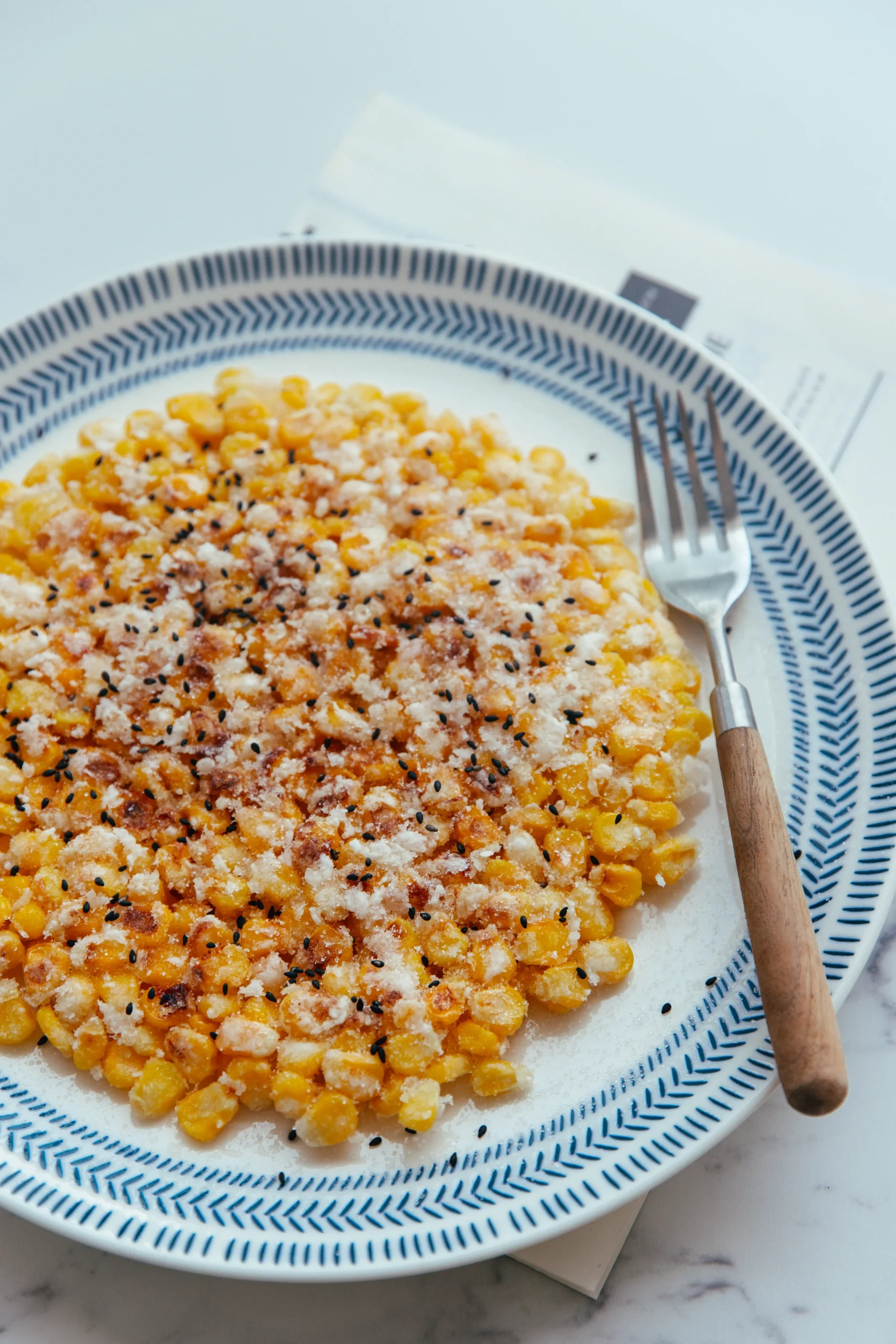 crispy corn pancake