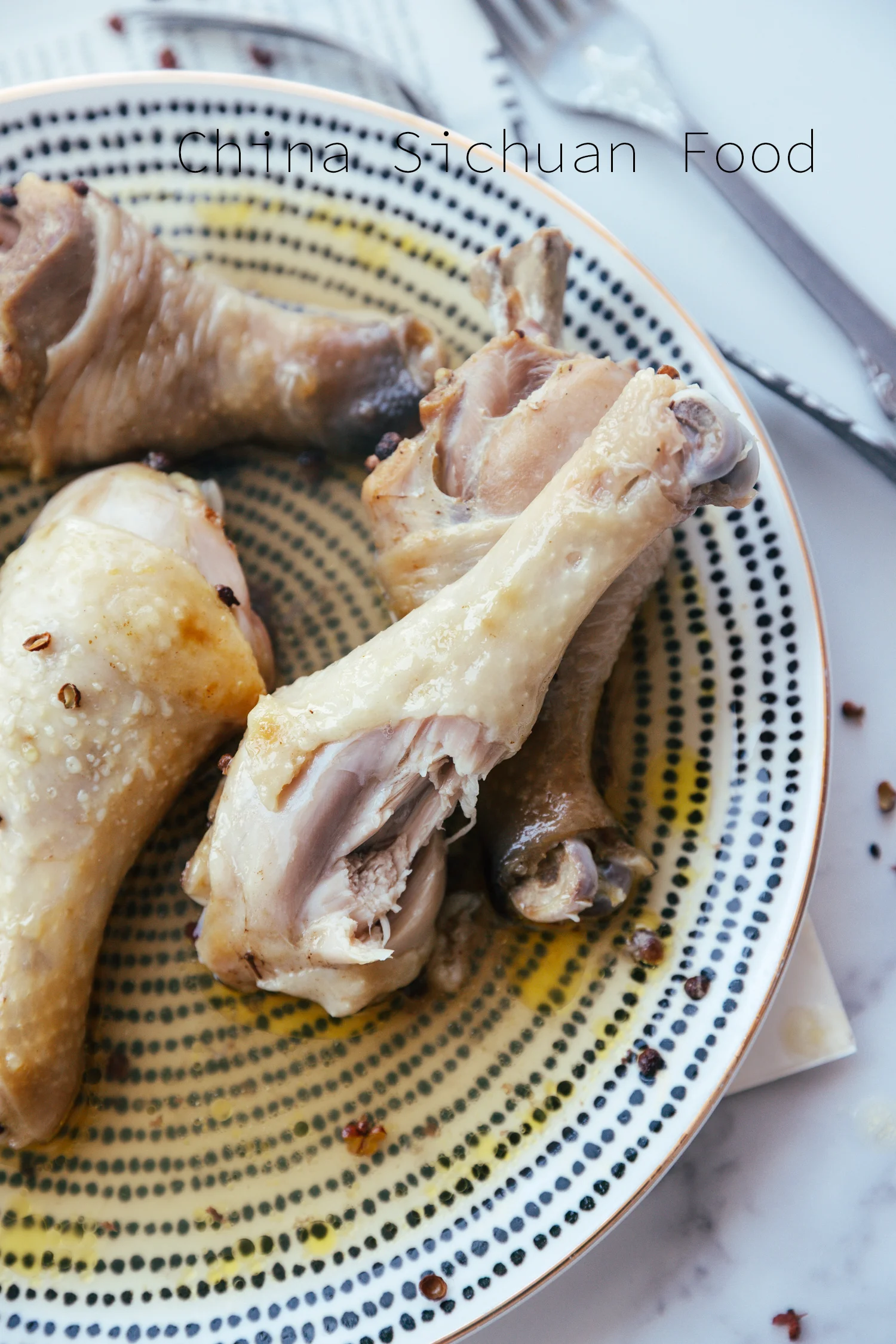 steamed Sichuan peppercorn chicken| chinasichuanfood.com