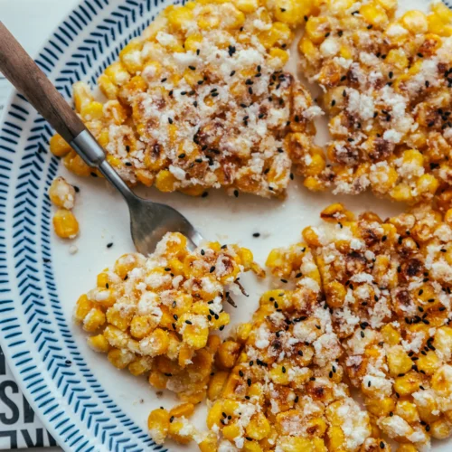 crispy corn pancake