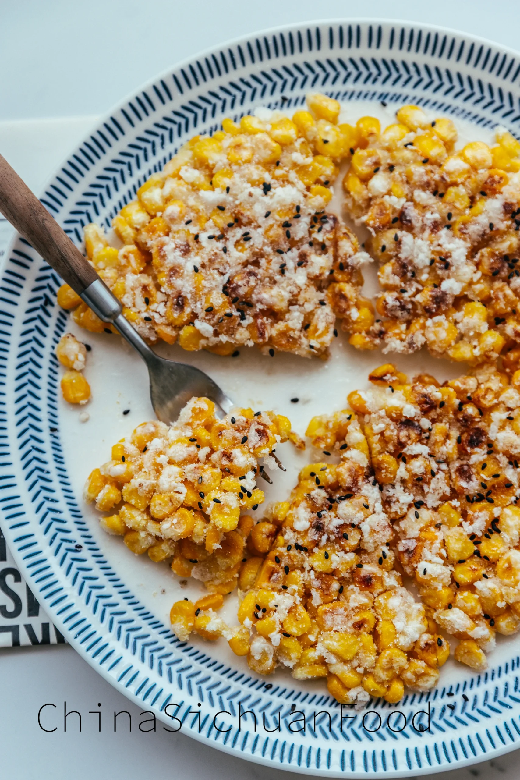 crispy corn pancake
