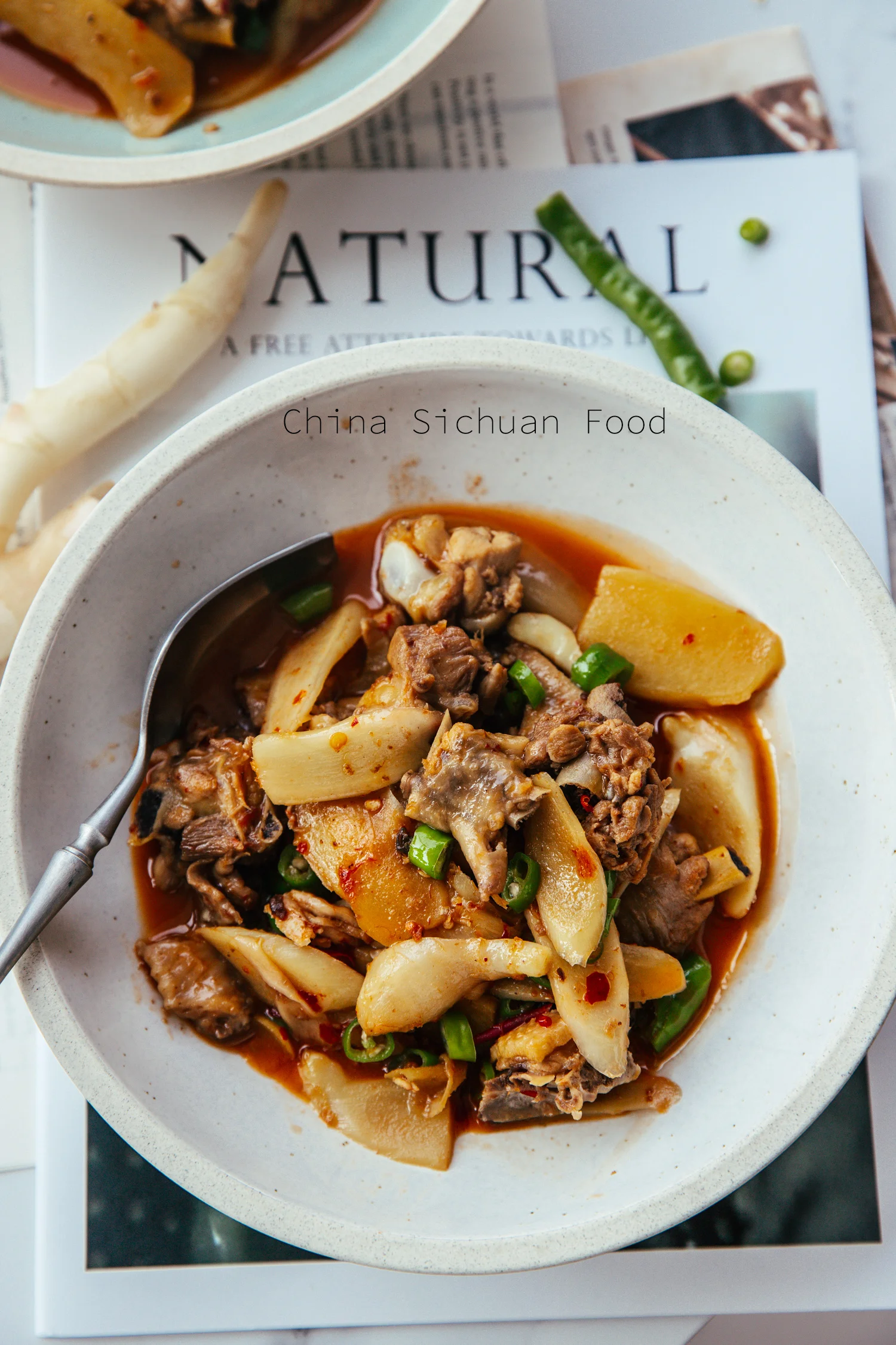 ginger chicken | China Sichuan Food