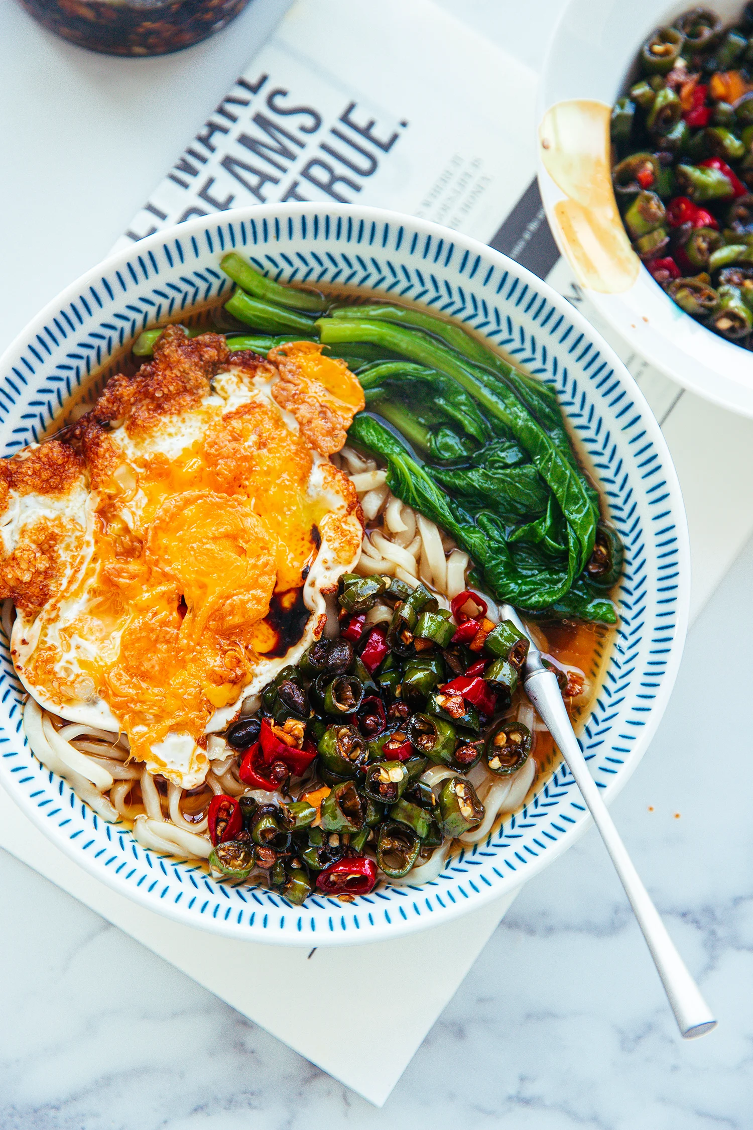 pickled pepper with noodles | chinasichuanfood.com