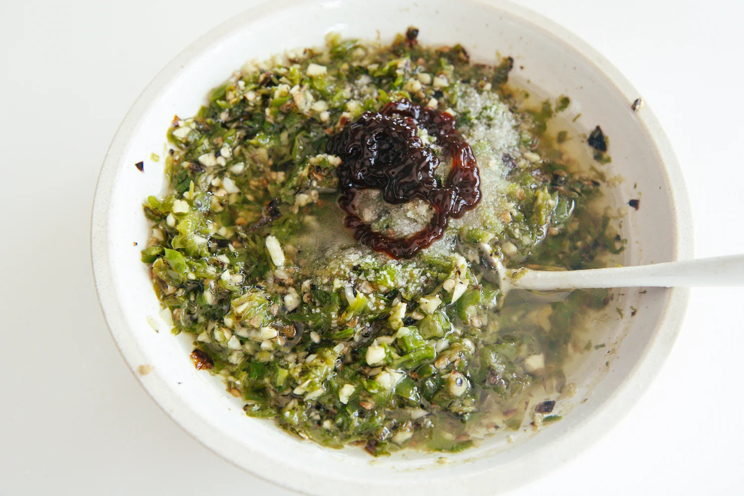 roasted pepper garlic sauce | chinasichuanfood.com