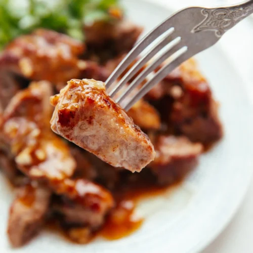 Black Pepper Sauce Pork Chop- China Sichuan Food