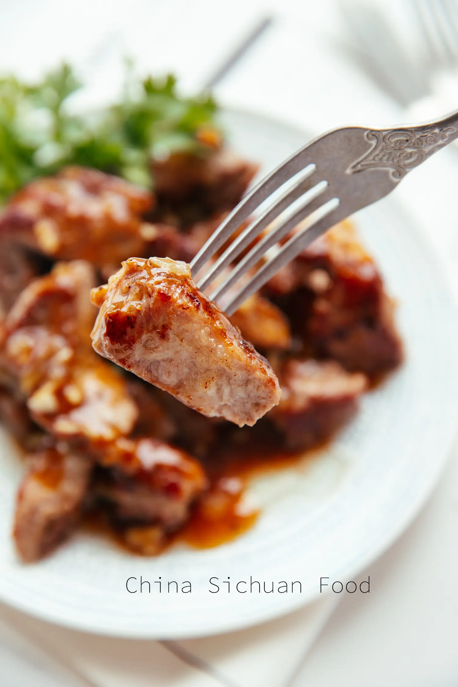 Black Pepper Sauce Pork Chop- China Sichuan Food